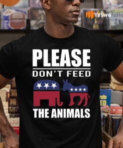 Please Don’t Feed The Animals Libertarian Political T-Shirts