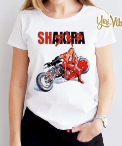 Shakira Akira Shotaro Kaneda Motorcycle T Shirt