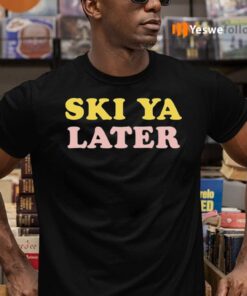 Ski Ya Later Retro Winter TeeShirt