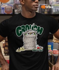 Street Oscar The Grouch Since 1969 Raglan Baseball TeeShirt