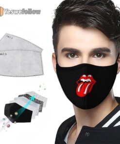 The Rolling Stones Face Mask The Rolling Stones Sport Mask