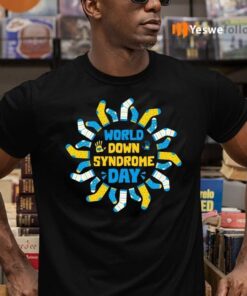 World Down Syndrome Day Awareness Socks Shirt