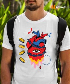 barbed wire heart trippy surreal shirts