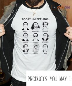 Nicolas Cage Today I’m Feeling T Shirt