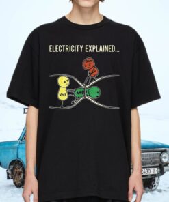 Funny Electricity Explained Shirts