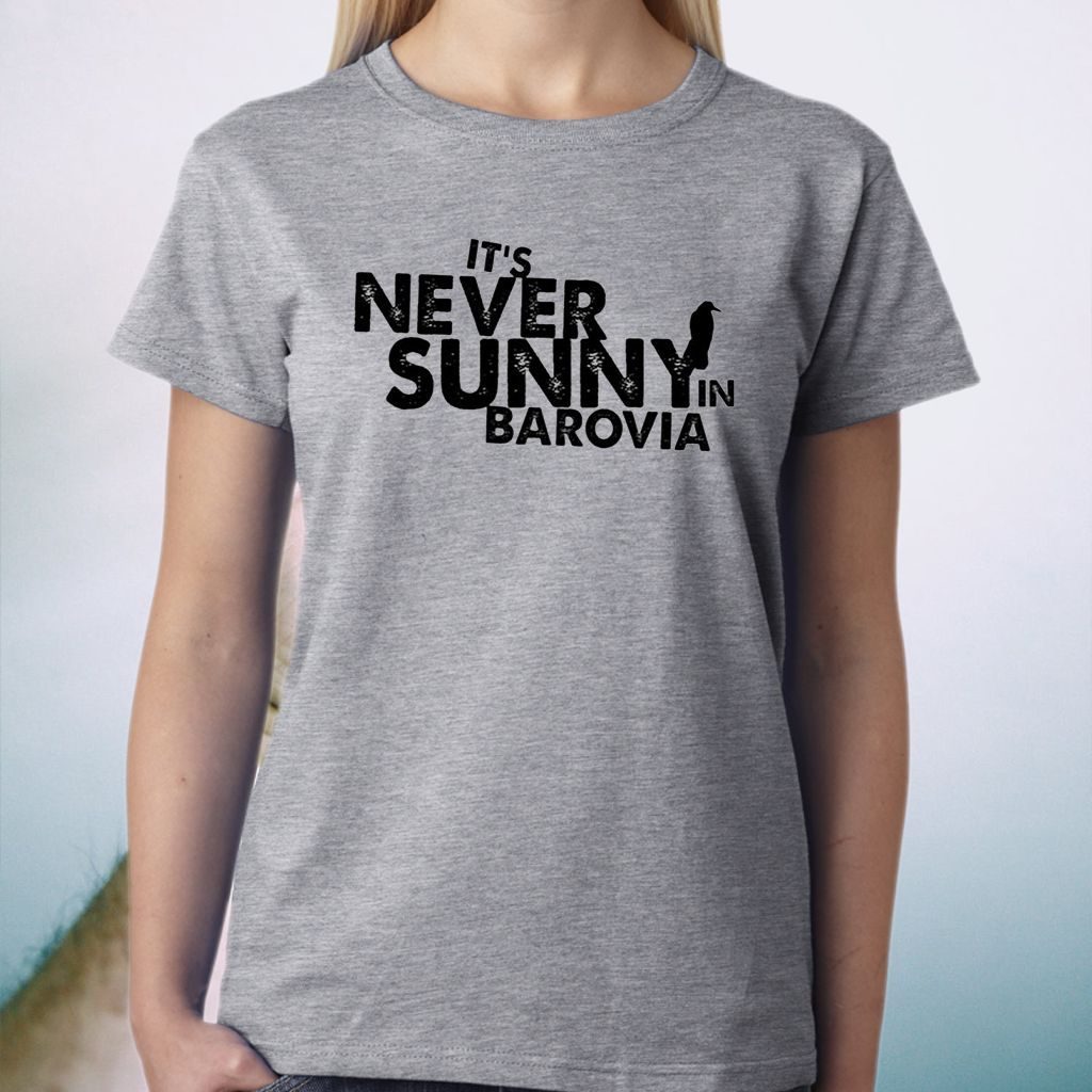 it's never sunny in barovia shirt