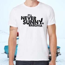 it's never sunny in barovia shirt