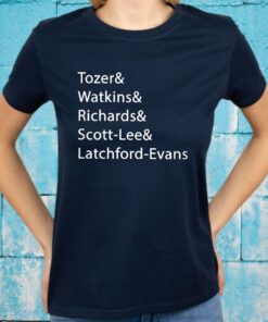 Tozer Watkins Richards Scott-Lee Latchford-Evans T-Shirts