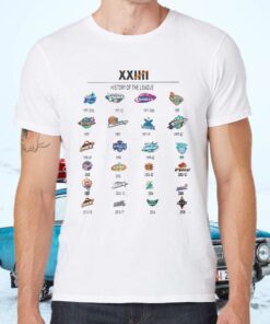 XXIIII History Of The League T-Shirts