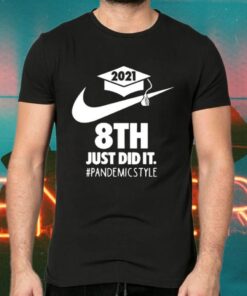 8th Grade 2021 Quarantined tshirt