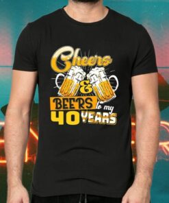 Cheer And Beer For My Birthday Years Old TShirts