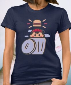 EarthBound Trashcan Burger Shirts