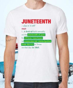 Happy Freedom Day Juneteenth Definition T-Shirts