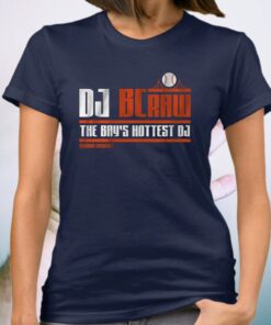 dj bcraw the bay's hottest dj shirt