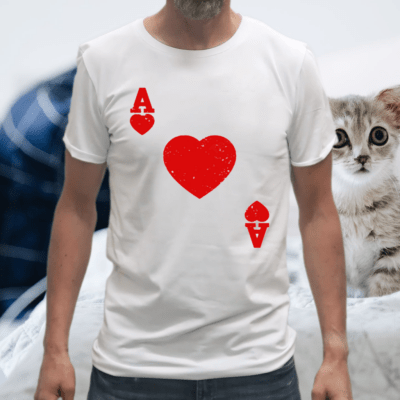 ace of hearts t shirt