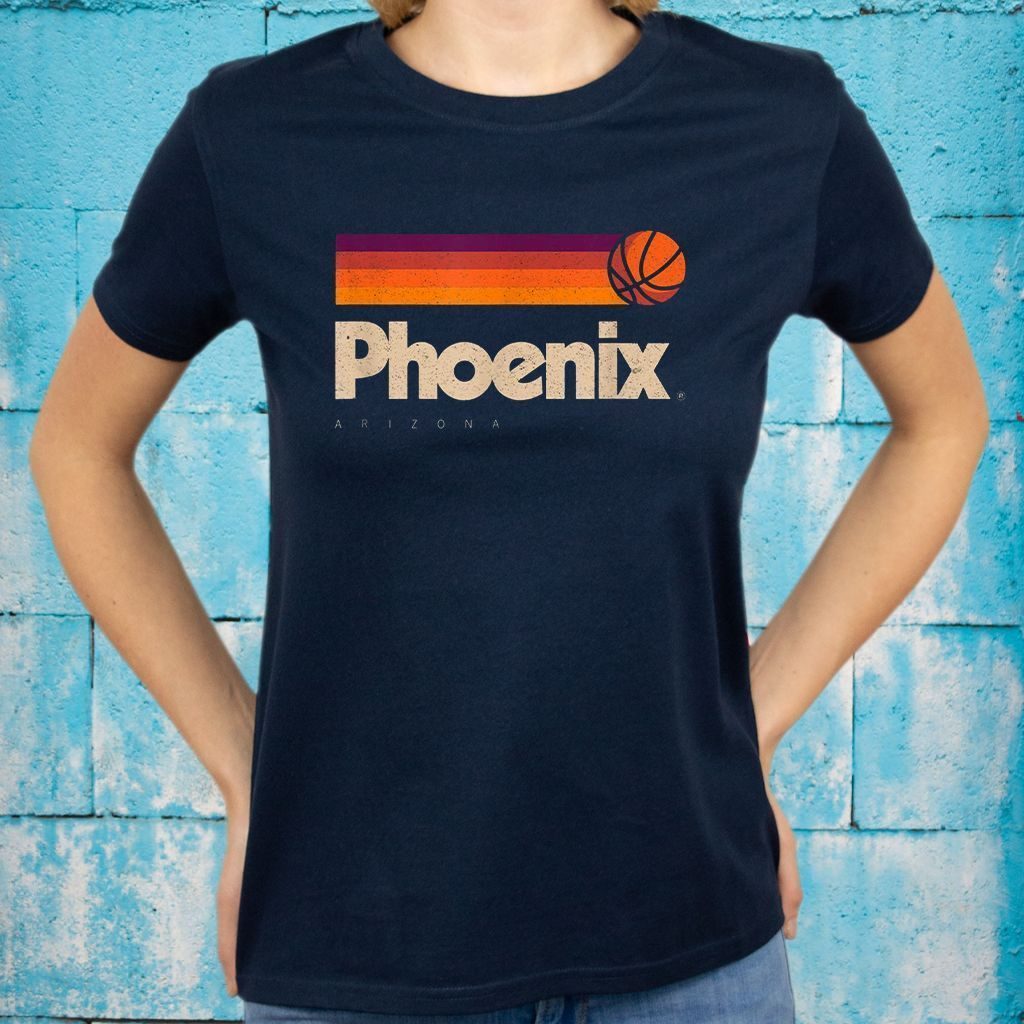 Phoenix Basketball B-Ball City Arizona Retro Phoenix T-Shirts