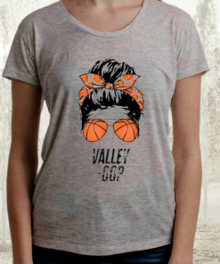 Phoenix Basketball Valley -Oop messy bun sun basketball fan Tee-Shirts