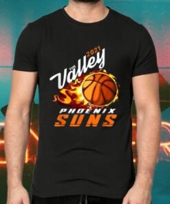 Rally In The Valley Phoenix Flaming Basketball gift2021 Tee-Shirts