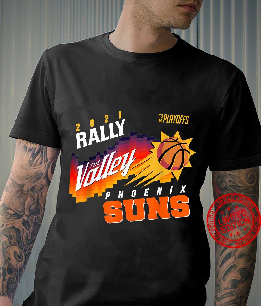 The Valley Oop Phoenix Basketball Retro Sunset Basketball Shirt