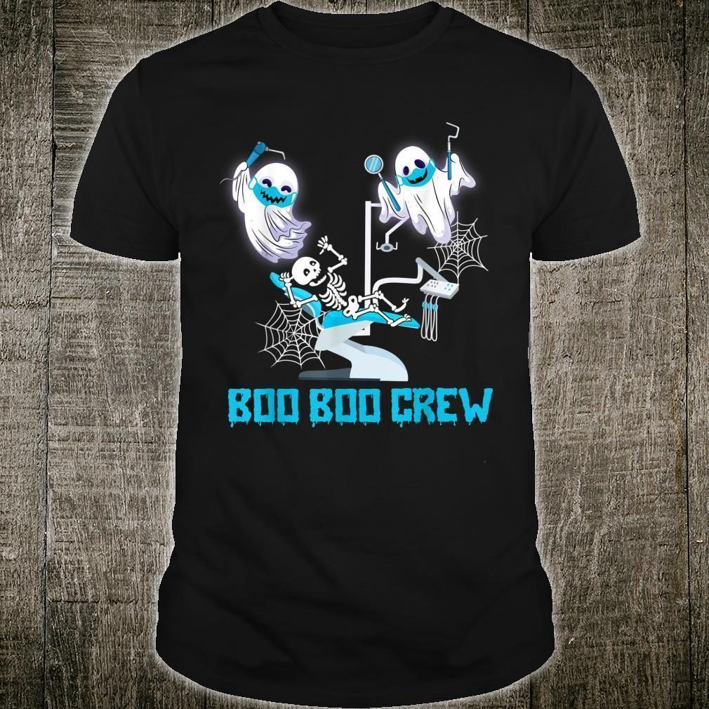 Boo Boo Crew Nurse Scary Halloween Ghost Costume Shirt