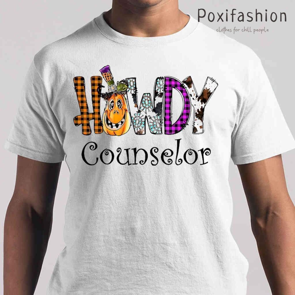 Counselor Howdy Halloween Tshirts White