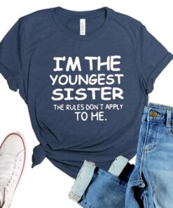 Aioweika Funny I'm The Sister Saying T-Shirt