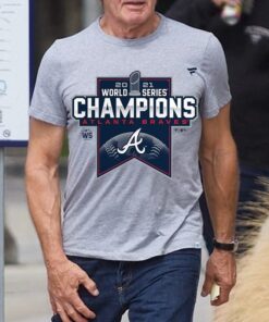 Atlanta Braves Fanatics Branded 2021 World Series Champions Locker Room Tee Shirts