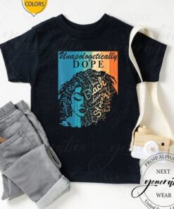 Unapologetically Dope Black Queen Pride Black History T-Shirt