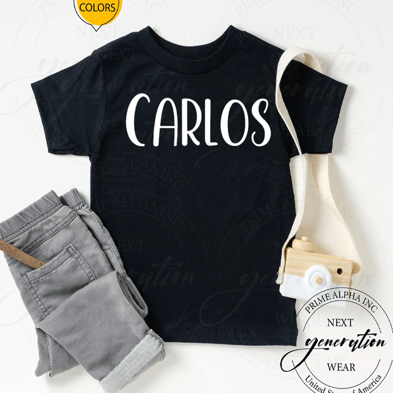 Name Carlos T-Shirts