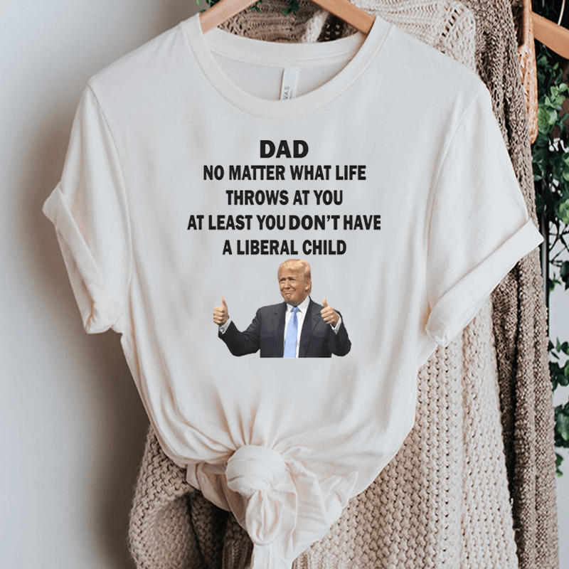 Republican Dad Anti Liberal Child Shirt