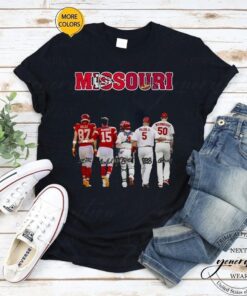 2023 Missouri Sport Kansas City Chiefs And St Louis Cardinals Signatures shirt