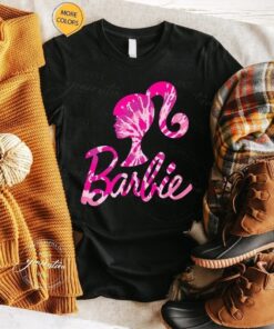 Barbie Birthday - Tie Dye Barbie Silhouette And Logo Shirts