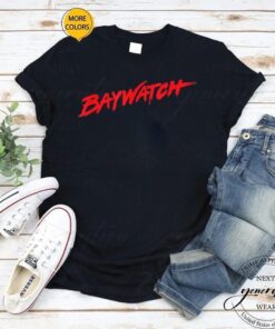 Baywatch Red Logo Action Drama Comedy TV Series TShirts