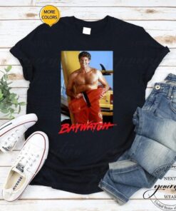 Baywatch T-Shirt Hoff Action Drama Comedy TV Series Tee Shirt