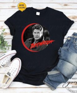 Baywatch T-Shirt Official David Hasselhoff Action Drama TShirts