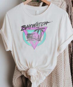 Baywatch T-Shirt Triangle Tower Action Drama TV Series TShirts