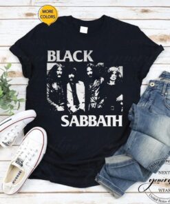 Black Sabbath Paranoid T-Shirt In The Black Flag Logo Shirt