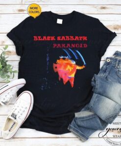 Black Sabbath Paranoid T-Shirt Vintage Rock 60s 70s 80s Shirt