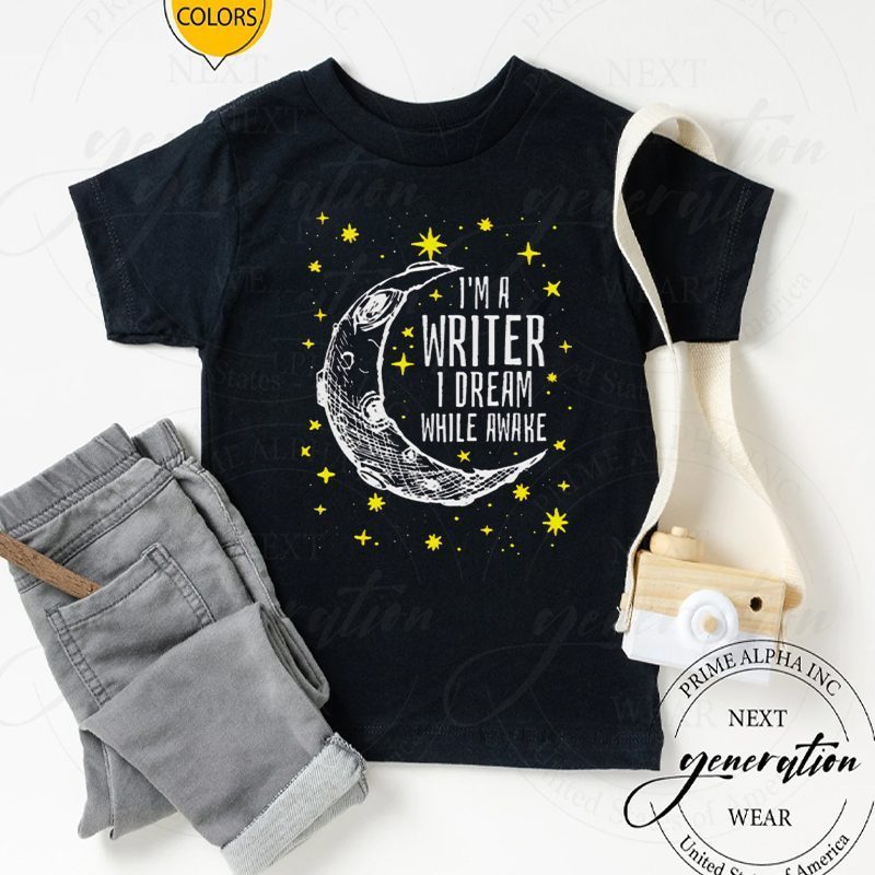 I’m A Writer I Dream While Awake Skillet tshirts