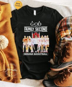 Indiana women’s Basketball god first family second tshirt