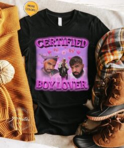 Loverboy T-Shirt Certificated Boy Lover Kanye West Heart Shirts