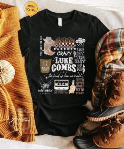 Luke Combs Crazy Bullhead Shirts
