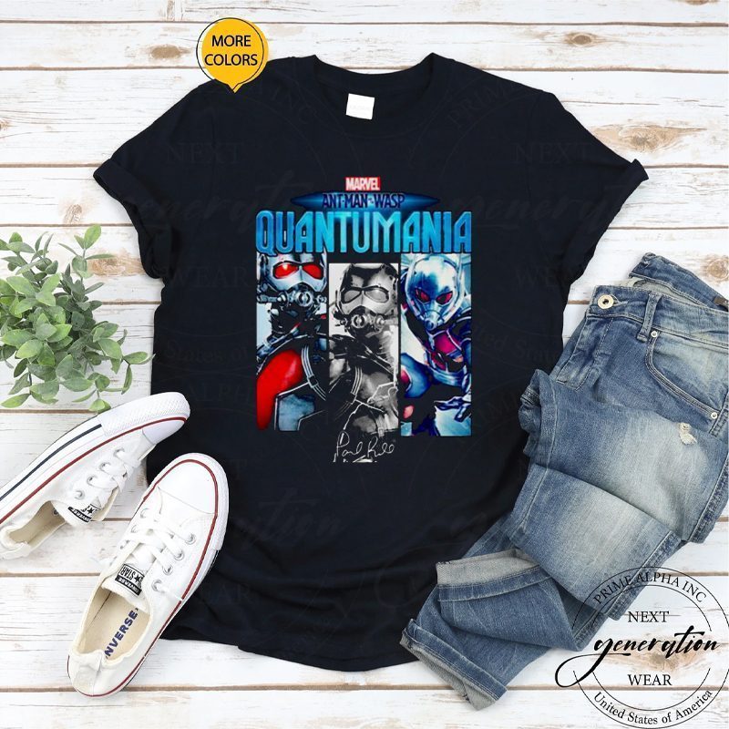 Marvel Ant-Man And The Wasp Quantumania Signatures Shirt