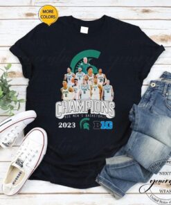 Michigan State Spartans 2023 Big Men’s Basketball champions tshirts