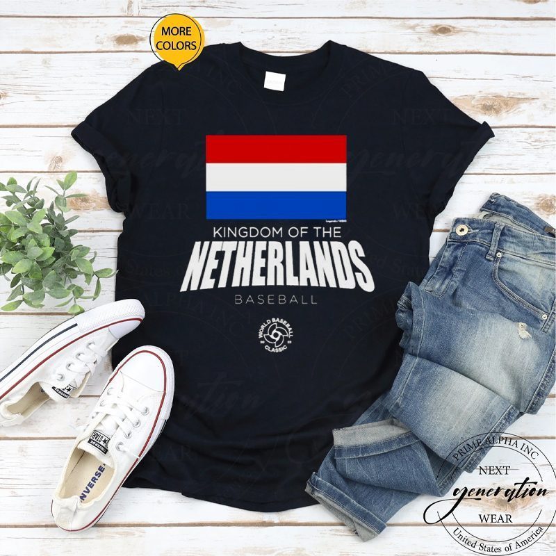 Netherlands Baseball LEGENDS 2023 World Baseball Classic Federation TShirts