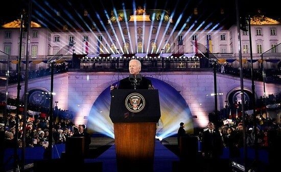 Photo diary of Biden's visit and historic speech in Warsaw, Poland