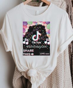 Tiktok Birthday T-Shirt Trendy Cool Style Shirts