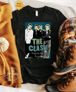 Vintage Rock Band The Clash tshirt