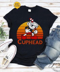 Vintage Sunset The Cuphead Show shirt