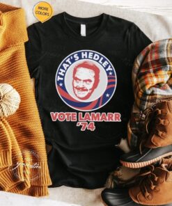 Vote Hedley Blazing Saddles shirts